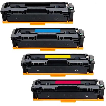 Compatible Canon 054H Toner Cartridge High-Yield 4-Pack