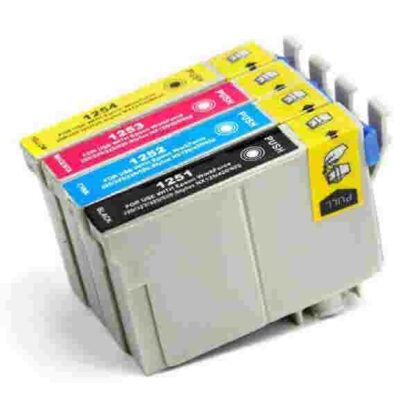 Epson 125 Remanufactured Ink Cartridge 4-Pack Combo