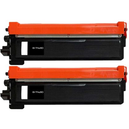 Brother TN210BK Compatible Black Toner Cartridge Twin Pack