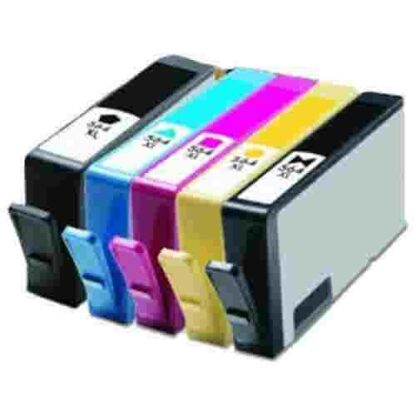 HP 564XL High-Yield Remanufactured Ink Cartridge 5-Pack Combo