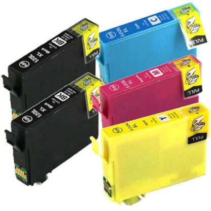 Epson 212XL Remanufactured High-Yield Ink Cartridge 5-Piece Combo Pack