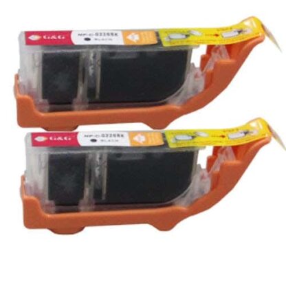 Canon CLI-226BK (4546B001) Compatible Black Ink Cartridge Twin Pack