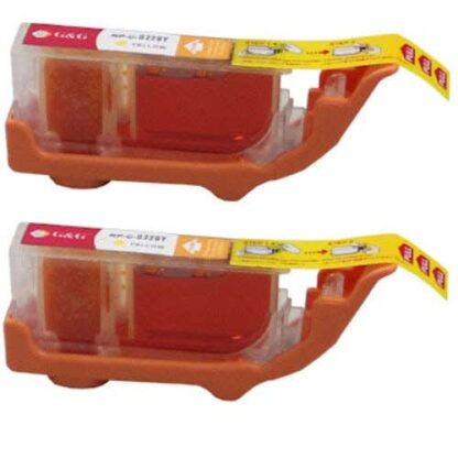 Canon CLI-226Y (4549B001) Compatible Yellow Ink Cartridge Twin Pack