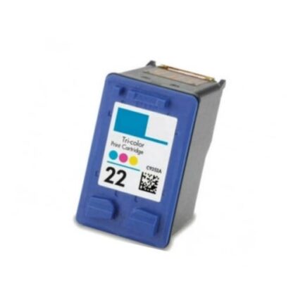 Remanufactured HP 22 Ink Cartridge Tri-Color (C9352AN)