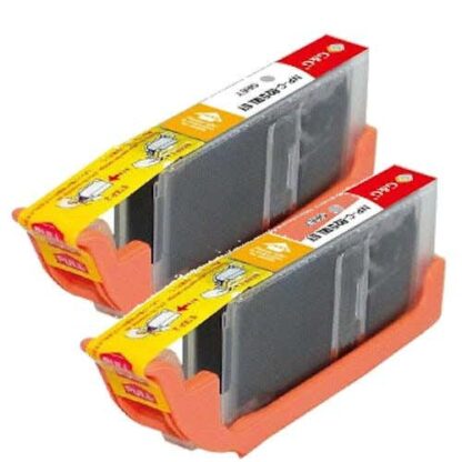 Canon CLI-251XL (6452B001) Compatible Gray High-Yield Ink Cartridge Twin Pack