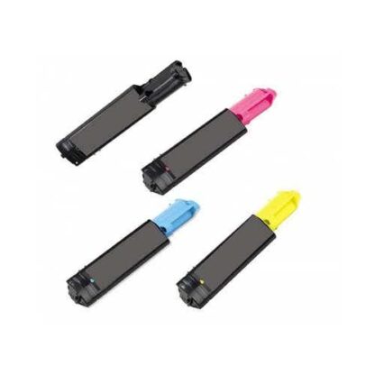 Dell 3000cn / 3100cn Remanufactured High-Yield Toner 4-Piece Combo Pack