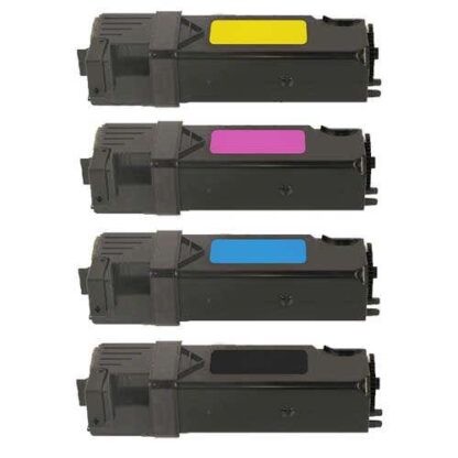 Dell 2150 / 2155 Compatible High-Yield Toner 4-Piece Combo Pack - Image 2