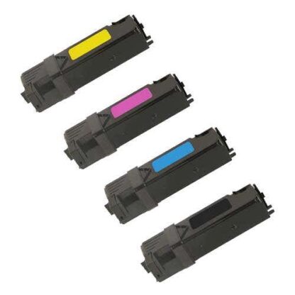 Dell 2150 / 2155 Compatible High-Yield Toner 4-Piece Combo Pack