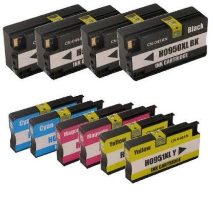 Remanufactured HP 950XL & 951XL Ink Cartridge High-Yield 10-Piece Combo Pack