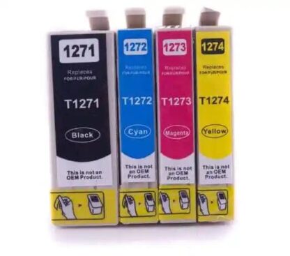 Epson 127 Extra High-Yield Remanufactured Ink Cartridge 4-Pack Combo - Image 2