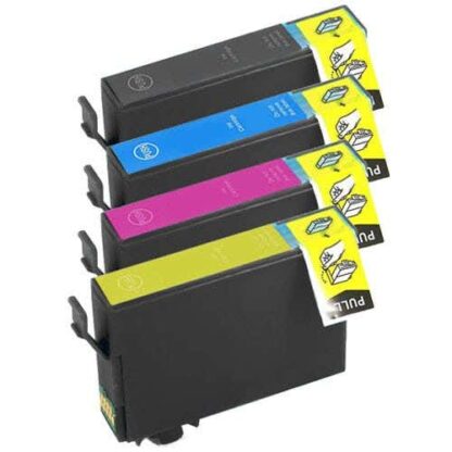 Epson 812XL Remanufactured High Yield Ink Cartridge 4-Piece Combo Pack