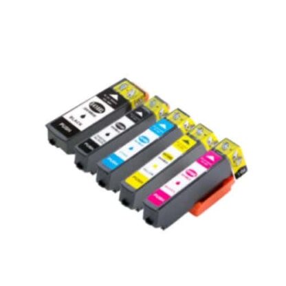 Remanufactured Epson 410XL Ink Cartridge 5-Piece High-Yield