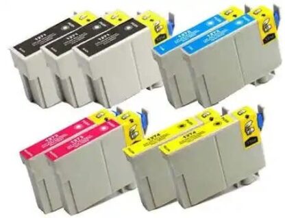 Epson 127 Extra High-Yield Remanufactured Ink Cartridge 9-Pack Combo