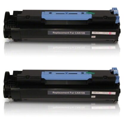 Canon 106 (0264B001AA) Remanufactured Black Laser Toner Cartridge Twin Pack