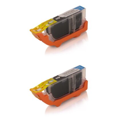 Canon CLI-221BK (2946B001) Compatible Black Ink Cartridge Twin Pack - Image 2