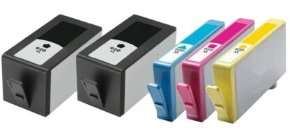 Remanufactured HP 920XL Ink Cartridge High-Yield 5-Piece Combo Pack