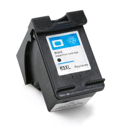 Remanufactured HP 63XL Ink Cartridge Black High-Yield (F6U64AN)