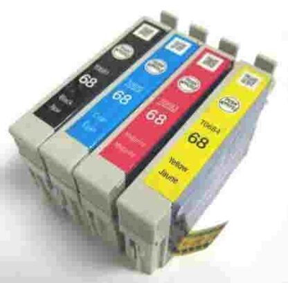 Epson 68 High-Yield Remanufactured Ink Cartridge 4-Pack Combo - Image 2