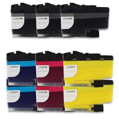 Brother LC3039 Ultra High-Yield Compatible Ink Cartridge 9-Piece Combo Pack