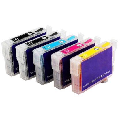 Remanufactured Epson 200XL Ink Cartridge High-Yield 5-Piece Combo Pack