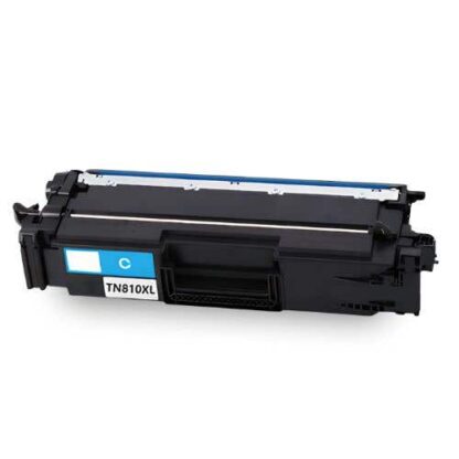 Brother TN810XLC Compatible High-Yield Cyan Toner Cartridge