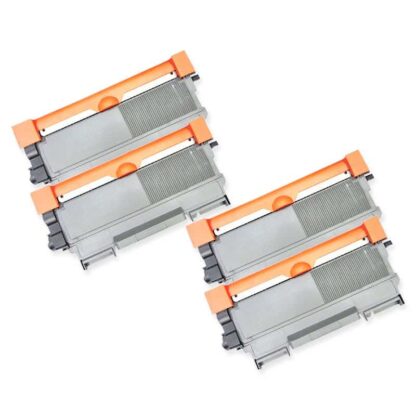 Brother TN450 / TN420 Black Compatible High-Yield Toner Cartridge 4-Pack