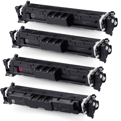 Compatible Canon 069 Standard Yield Toner Cartridge 4-Piece Combo Pack