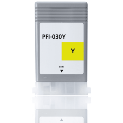 Compatible Canon PFI 030Y Standard Yield Yellow Ink Cartridge