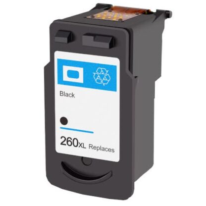 Canon PG-260XL (3706C001) Remanufactured Black High Yield Ink Cartridge