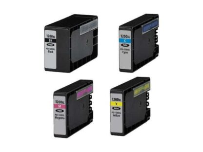 Compatible Canon PGI-1200XL Ink Cartridge 4-Pack High-Yield