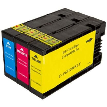 Canon PGI-1200XL Color Compatible High Yield Ink Cartridge 3-Pack