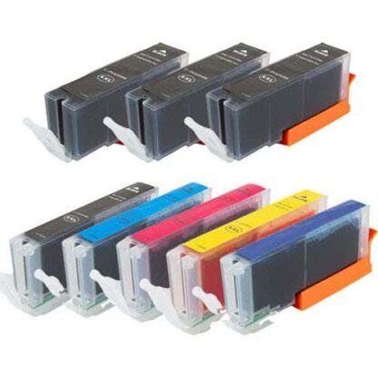 Canon PGI-280XXL & CLI-281XXL Compatible Super High Yield Ink Cartridge 8-Pack