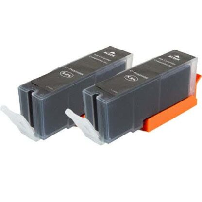 Canon PGI-280XXL Pigment Black (1967C001) Compatible Super High Yield Ink Cartridge Twin Pack