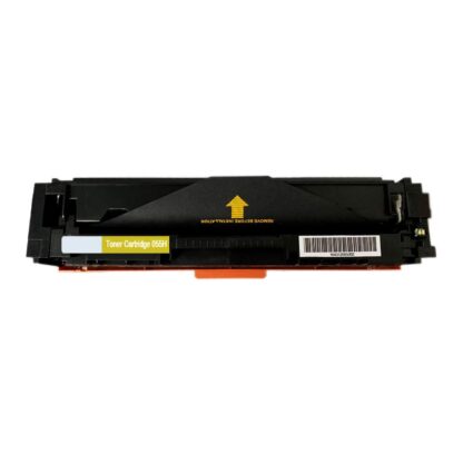 (No Chip) Canon 055H (3017C001) Compatible Yellow High-Yield Toner Cartridge