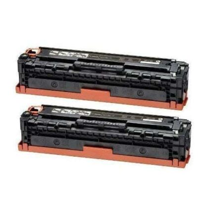 Canon 131 II (6273B001AA) Black Compatible High-Yield Toner Cartridge Twin Pack