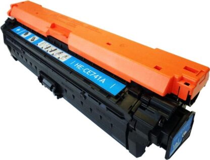 HP 307A (CE741A) Remanufactured Cyan Toner Cartridge