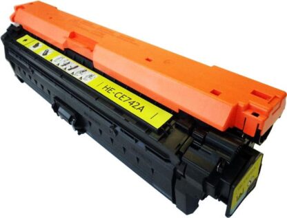 HP 307A (CE742A) Remanufactured Yellow Toner Cartridge