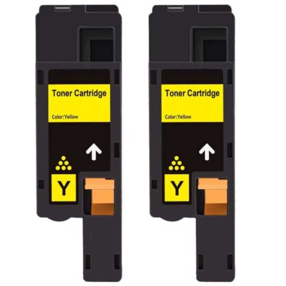 Dell 593-BBJW (3581G) Yellow Compatible Toner Cartridge Twin Pack