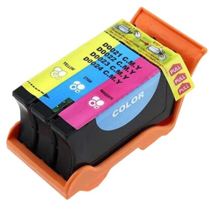 Dell Series 21 (Replaces 21,22,23,24) Compatible Color High-Yield Ink Cartridge