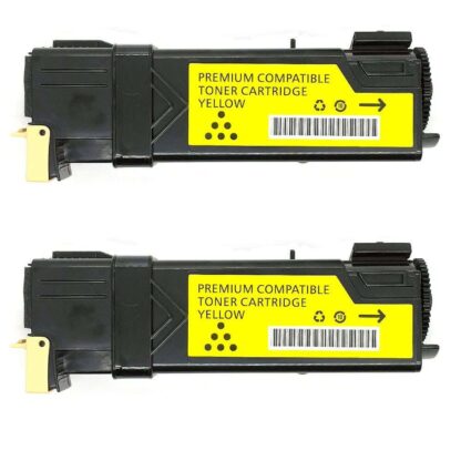 Dell 310-9062 (KU054) Yellow High-Yield Compatible Toner Cartridge Twin Pack