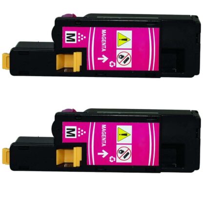 Dell 332-0401 (4J0X7) Magenta Compatible Toner Cartridge Twin Pack