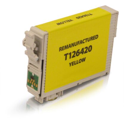 Epson 126 (T126420) Remanufactured Yellow High-Yield Ink Cartridge