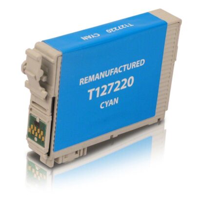 Epson 127 (T127220) Remanufactured Cyan Extra High-Yield Ink Cartridge