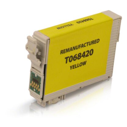 Epson 68 (T068420) Remanufactured Yellow High-YieldInk Cartridge