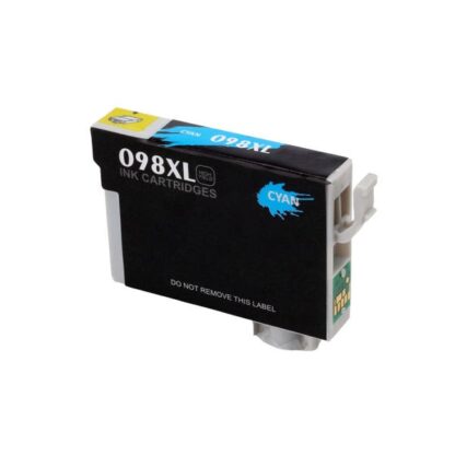 Remanufactured Epson 98 Ink Cartridge Cyan High-Yield (T098220)