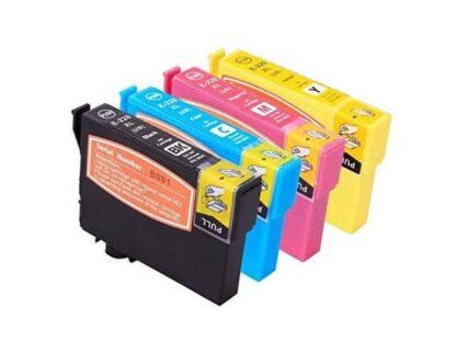 Remanufactured Epson 220XL Ink Cartridge High-Yield 4-Piece Combo Pack