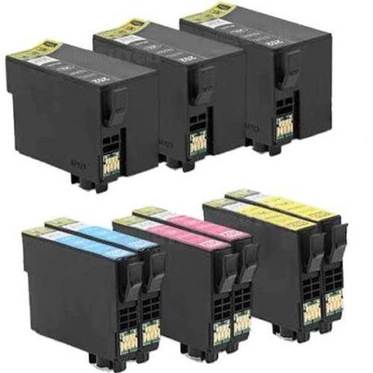 Remanufactured Epson 252XL Ink Cartridge High-Yield 9-Piece Combo Pack