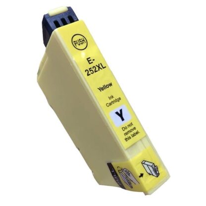 Epson 252XL (T252XL420) Remanufactured Yellow High-Yield Ink Cartridge