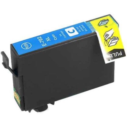 Remanufactured Epson 702XL Ink Cartridge Cyan High-Yield (T702XL220)