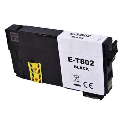 Epson 802 (T802120) Remanufactured Black Ink Cartridge